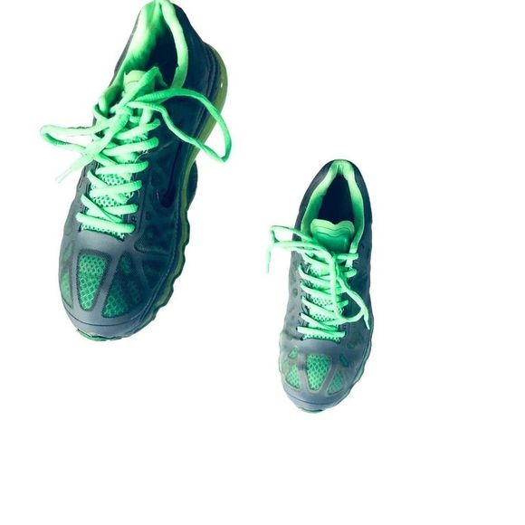 Nike Air Max 2011 Green Up Womans Size 7.5 - Picture 6 of 12